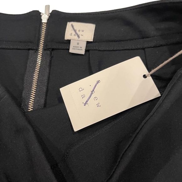 New a new day Black Stretchy Mid Length Body Contour Mid Length Skirt - Picture 7 of 10